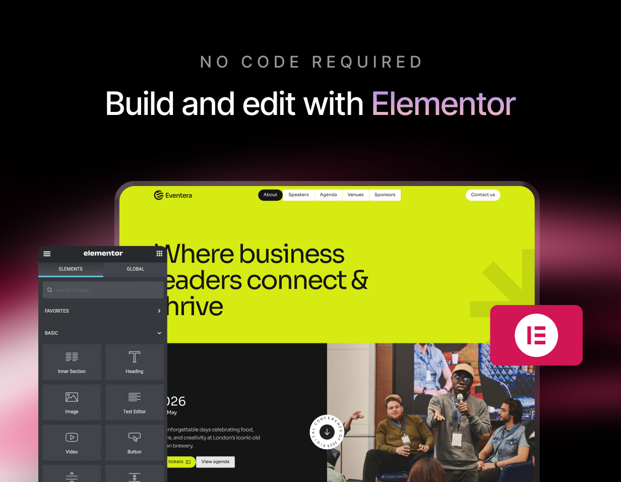 Eventera - Conference WordPress Theme